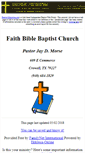 Mobile Screenshot of faith.bible-baptist-church.us
