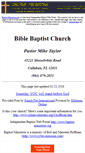 Mobile Screenshot of callahan-fl.bible-baptist-church.us