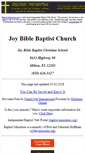 Mobile Screenshot of joy.bible-baptist-church.us